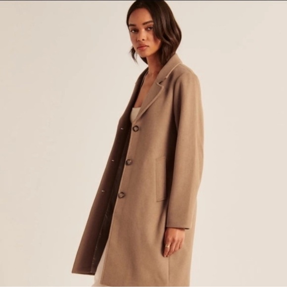 Abercrombie & Fitch The Dad Coat Size Small - Picture 2 of 10